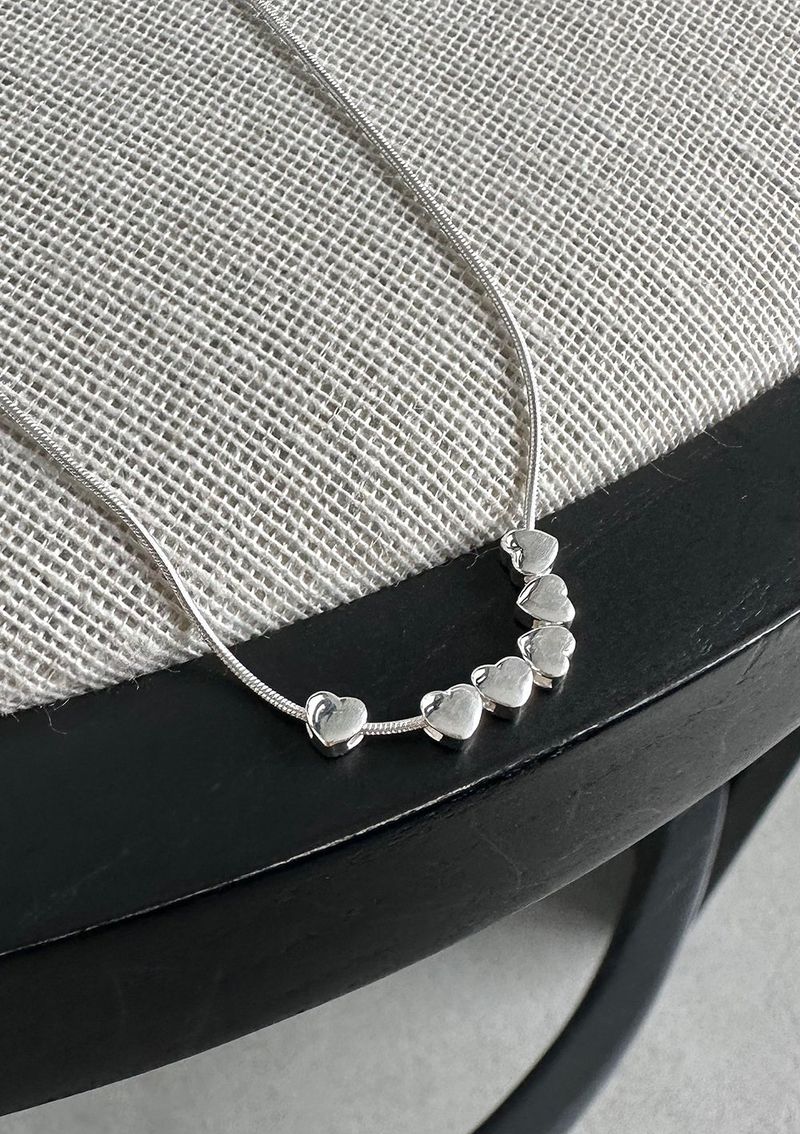 tiny heart necklace