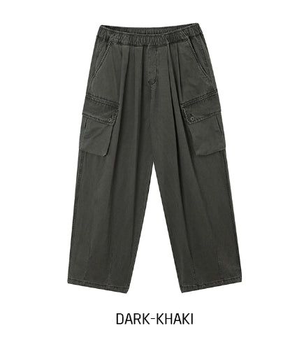 [Planned Product] Summer Pigment Strap Cargo Balloon Pants