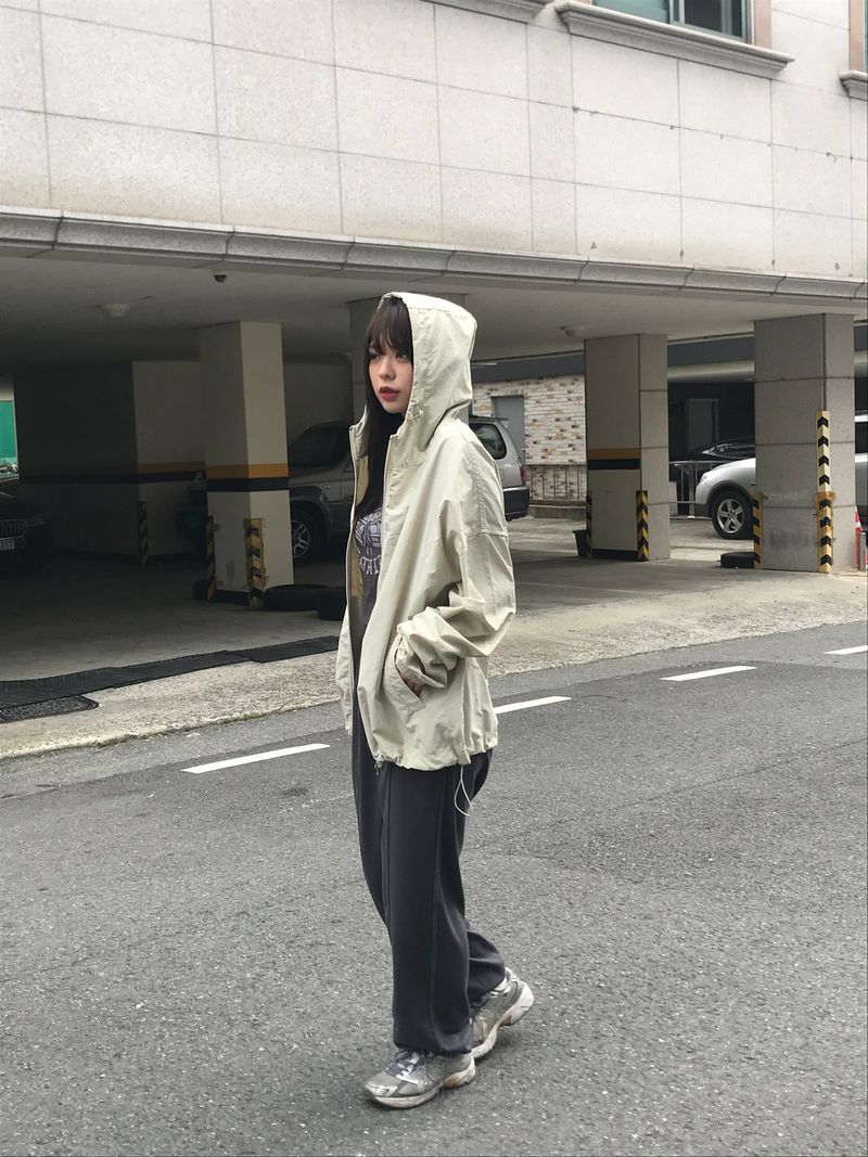 Darwin hood windbreaker