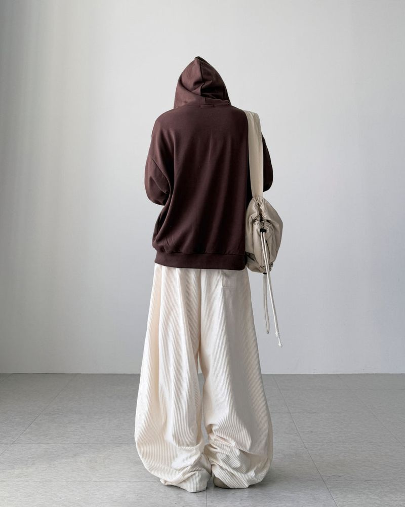 Colin Lettering Hood Zip-Up