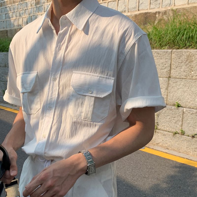 lemenne(ルメンヌ)の「LMN Enle Summer Nylon Western Setup Short-Sleeved Jacket (3 colors)(Jackets/Outerwear)」