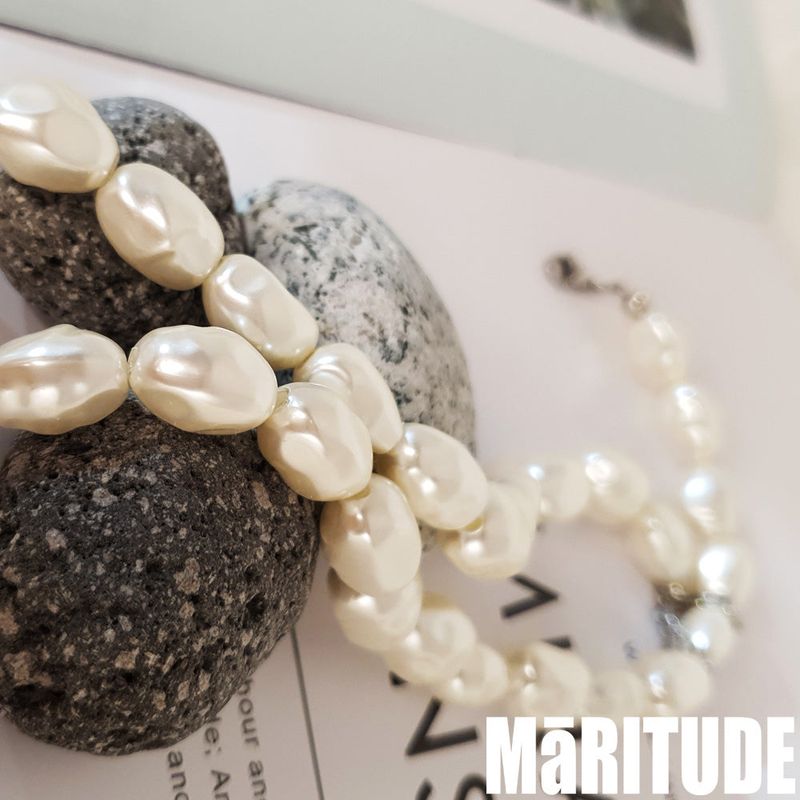 BASIC FRESH WATER PEARL NECKLACE
