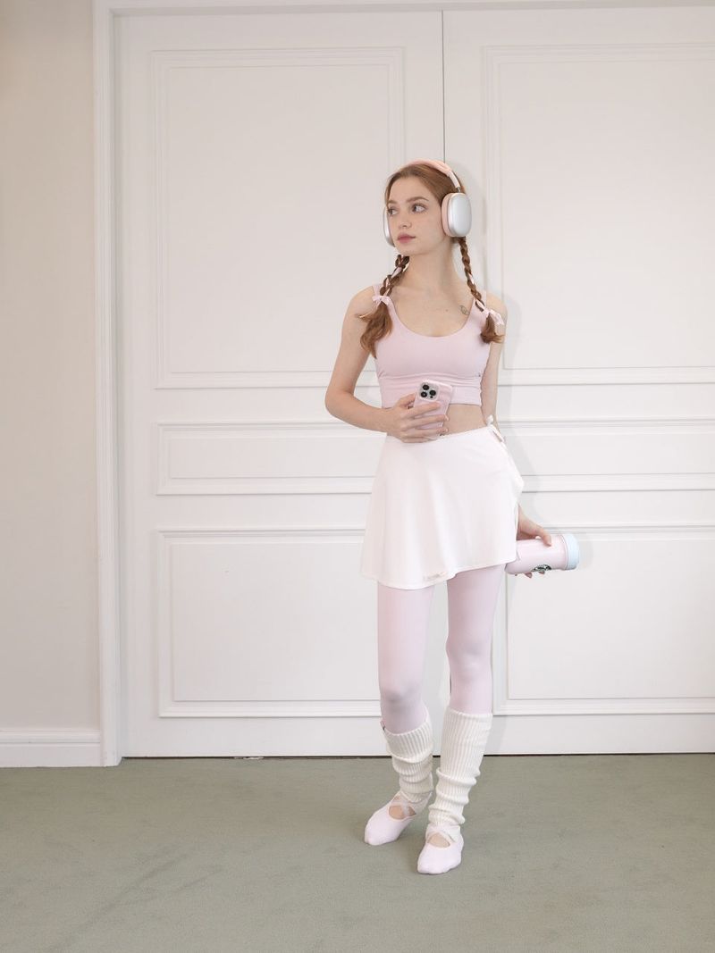 WRAP HIP COVER SKIRT - WHITE