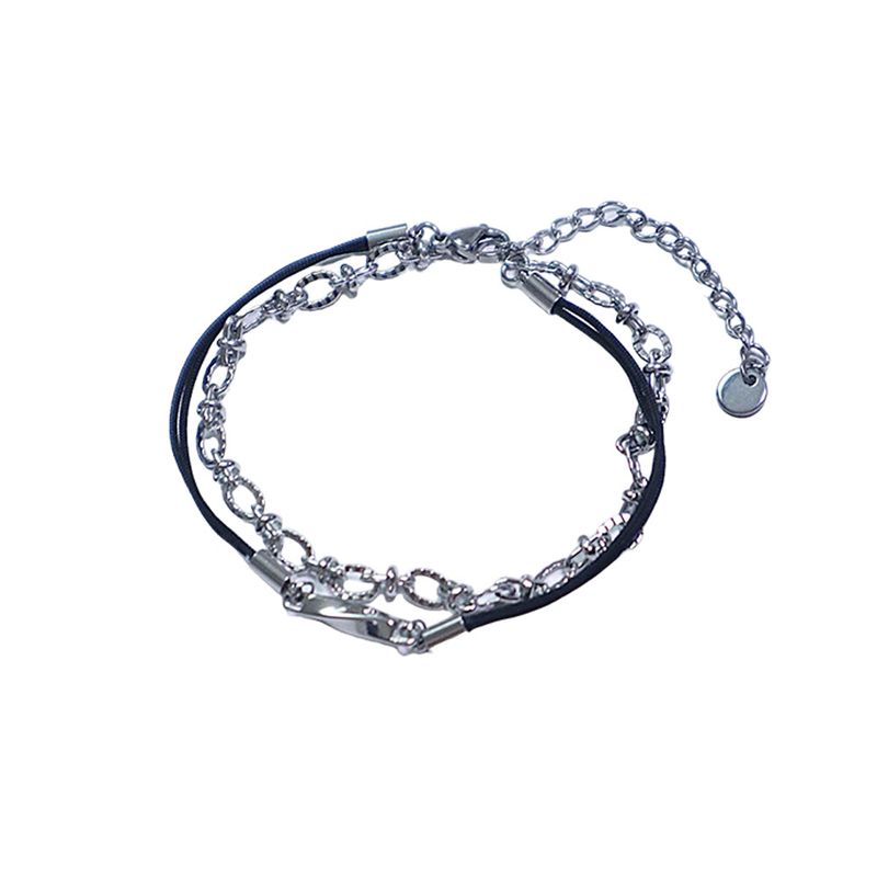 RUNARING（ルナリング）の「オールサージカルスチールニューウェーブレイヤードストリングブレスレット（アクセサリー）」