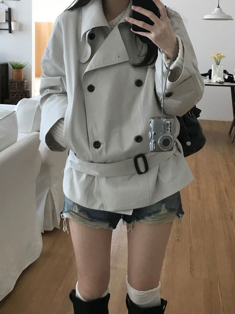 Root Short Trench Jacket (3 colors)