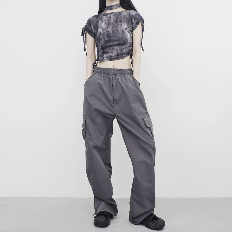 (Unisex) Carden Cargo String Pants