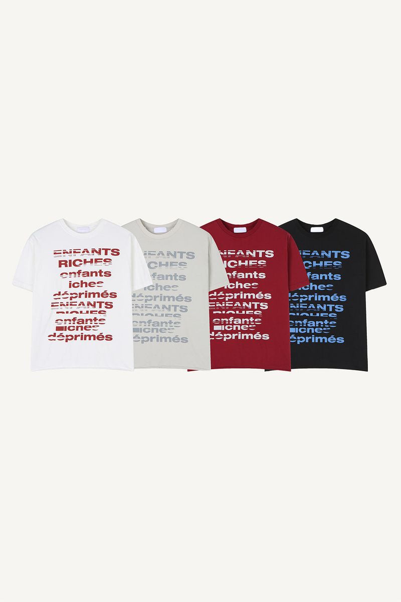 Rich Crack Print T-shirt