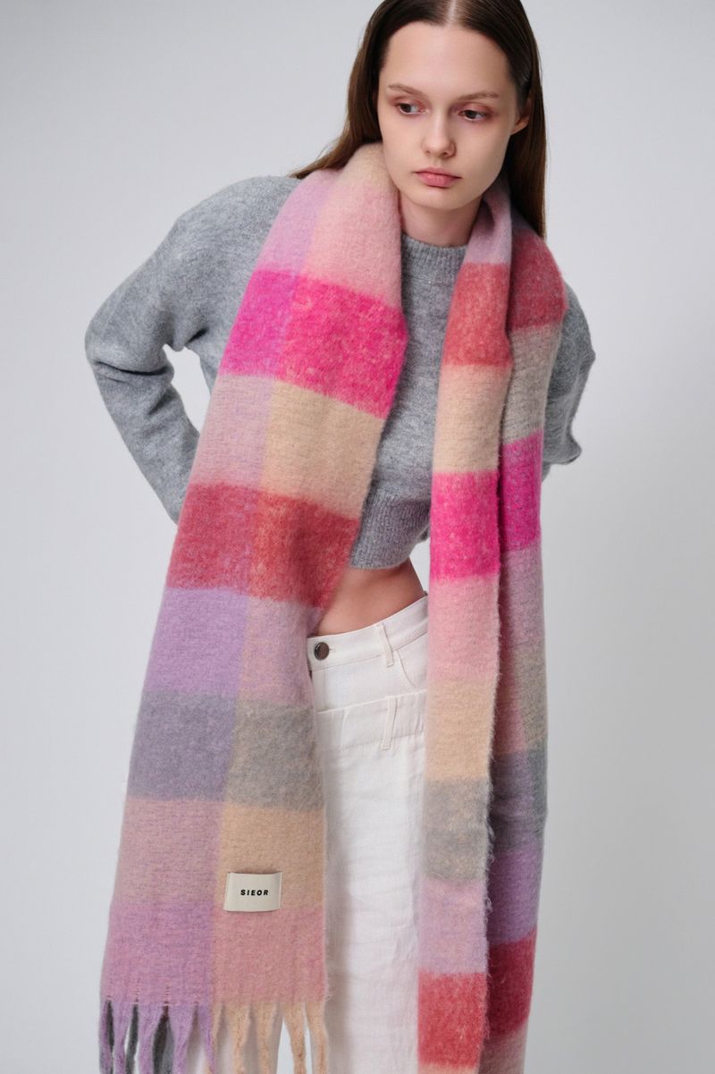 FATTY muffler_pink