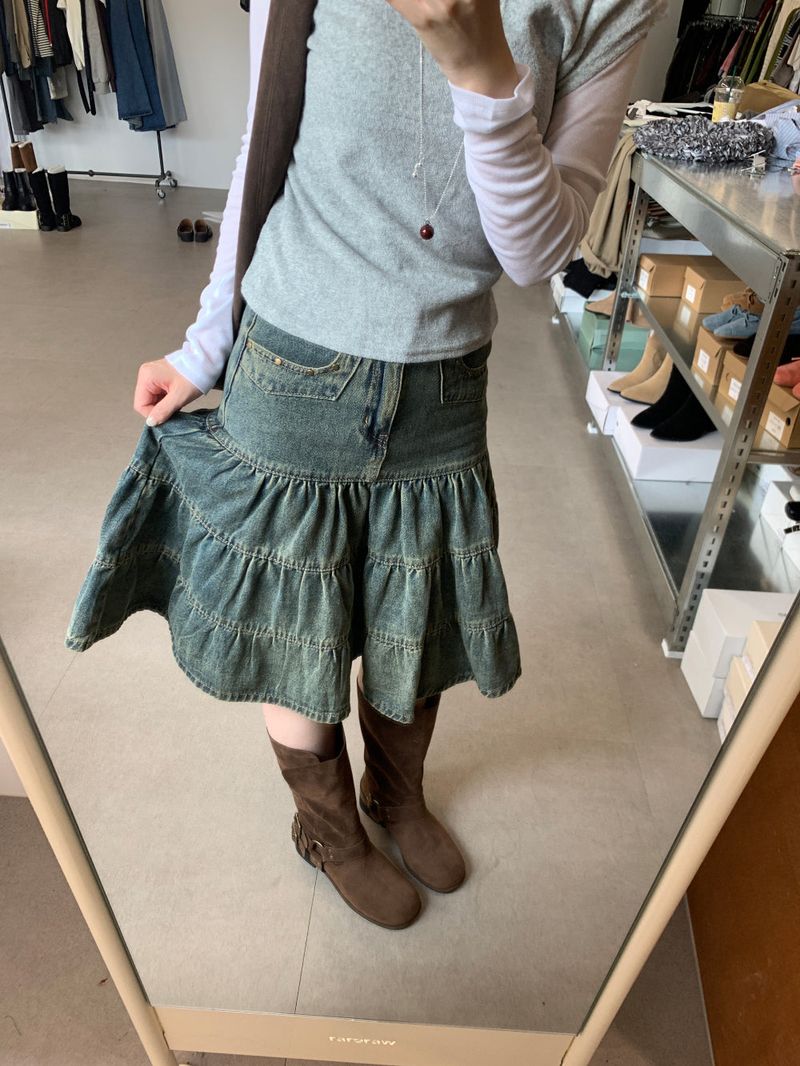 Double Buckle Suede Boots(2color)