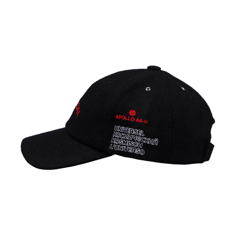 ユニバーサルウールキャップ[UNISEX] UNIVERSAL WOOL CAP (Black)