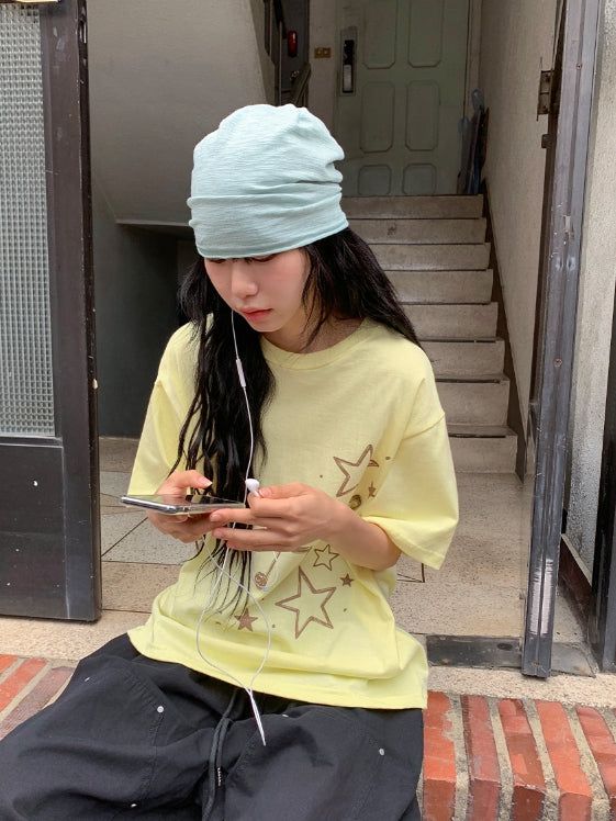 Komayo Summer Basic Plain Beanie