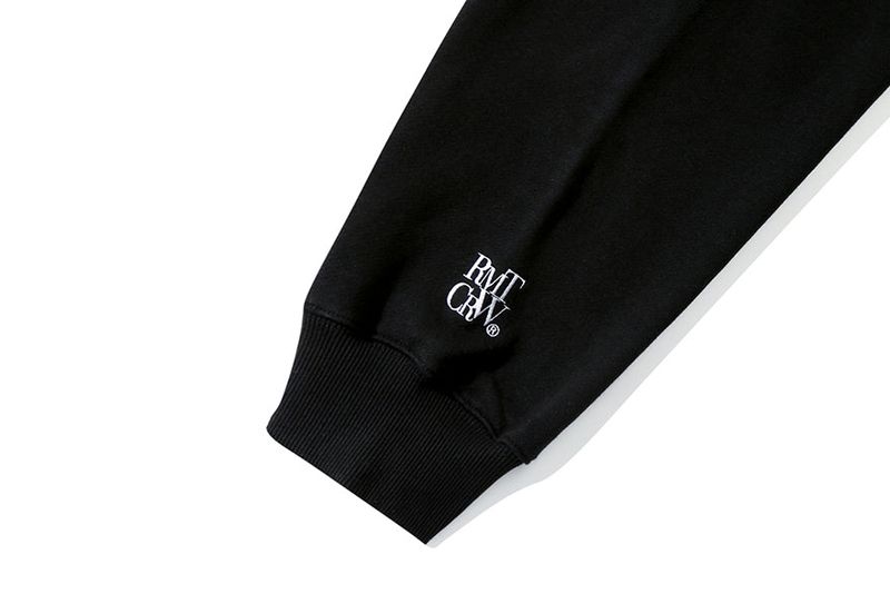 RECENT LOGO SWEAT SHIRT_BLACK