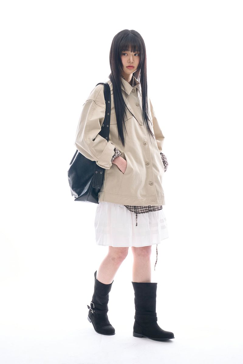 Vesper loose cotton jacket