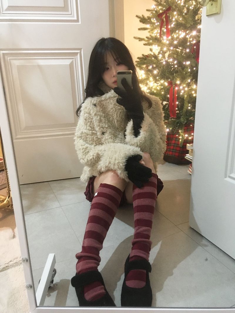 Unbalanced Mustang Fur Jacket