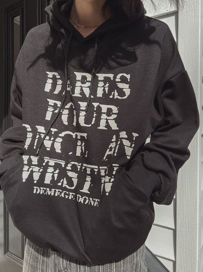 Dark Printing Over Hood
