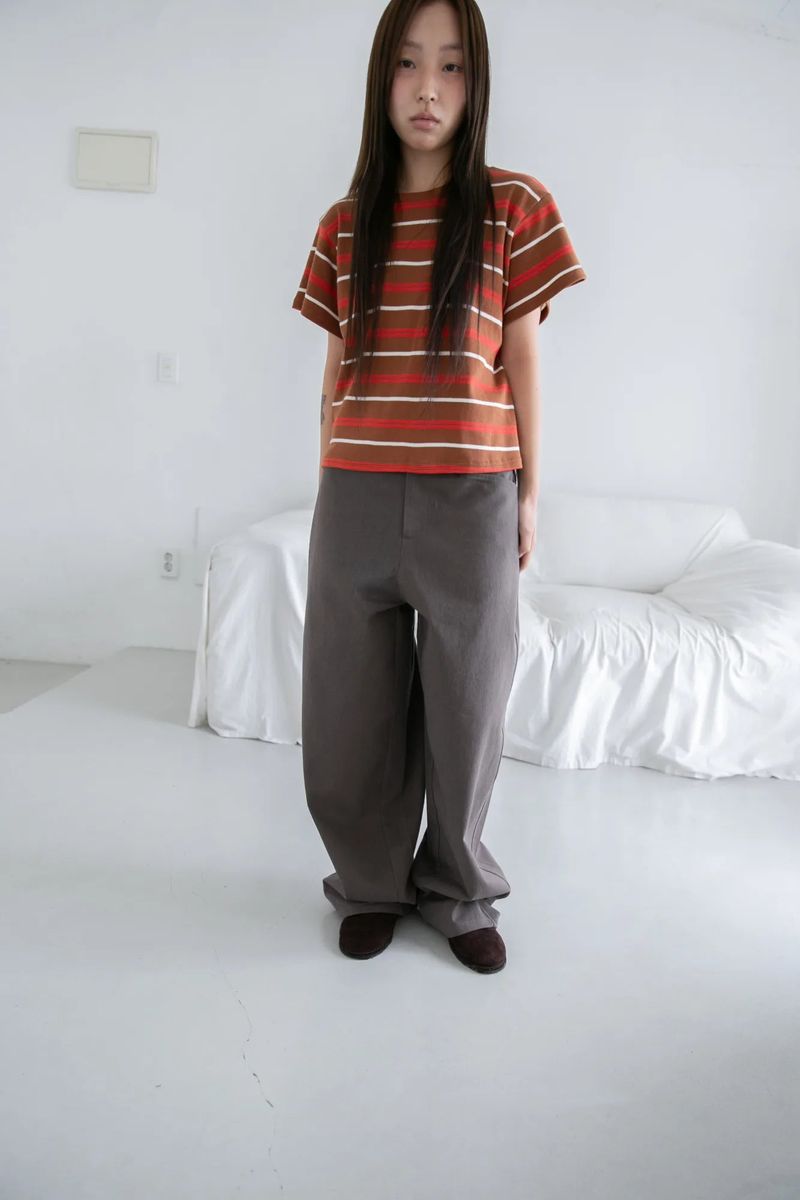 fall button pocket wide pants(2colors)
