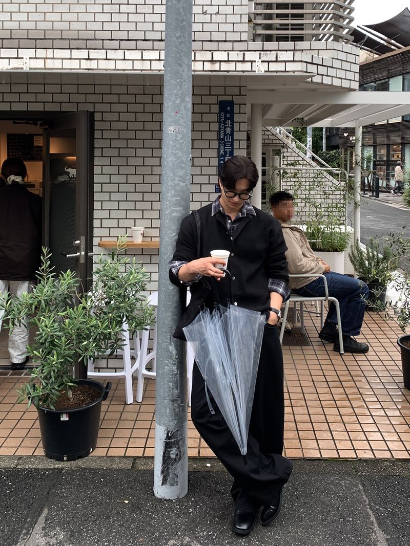 LOOKPLE（ルックプル）の「Look オーセンティックエッセンシャルコットンカーブドワイドパンツ（パンツ）」