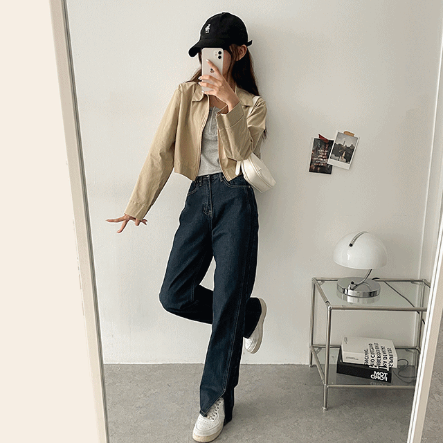hijjoo(ハイチュー)の「TIA two-way zip-up collar jacket(Jackets/Outerwear)」