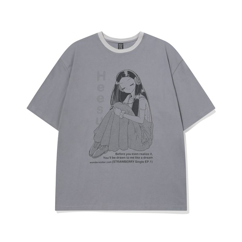 HEESU Overfit T-shirt [Grey]