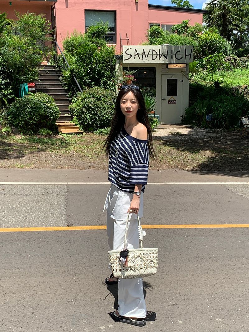 [MADE] Kaen Nylon Layered Skirt Banding Pants