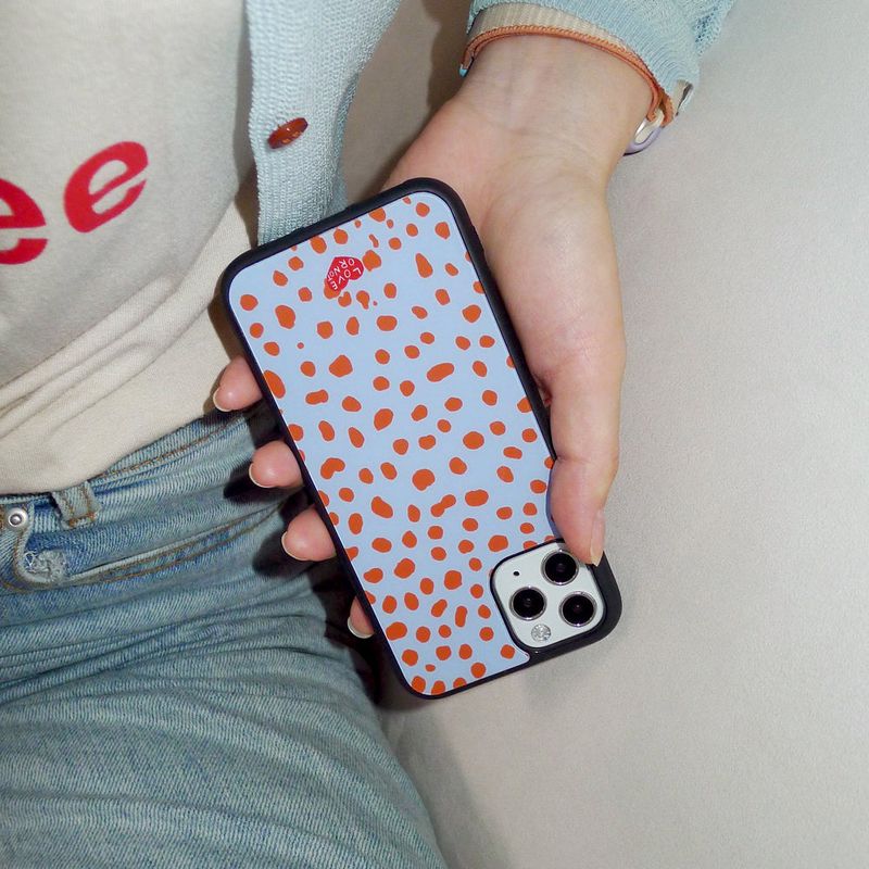 [MADE]Orange Ray Epoxy Bumpercase