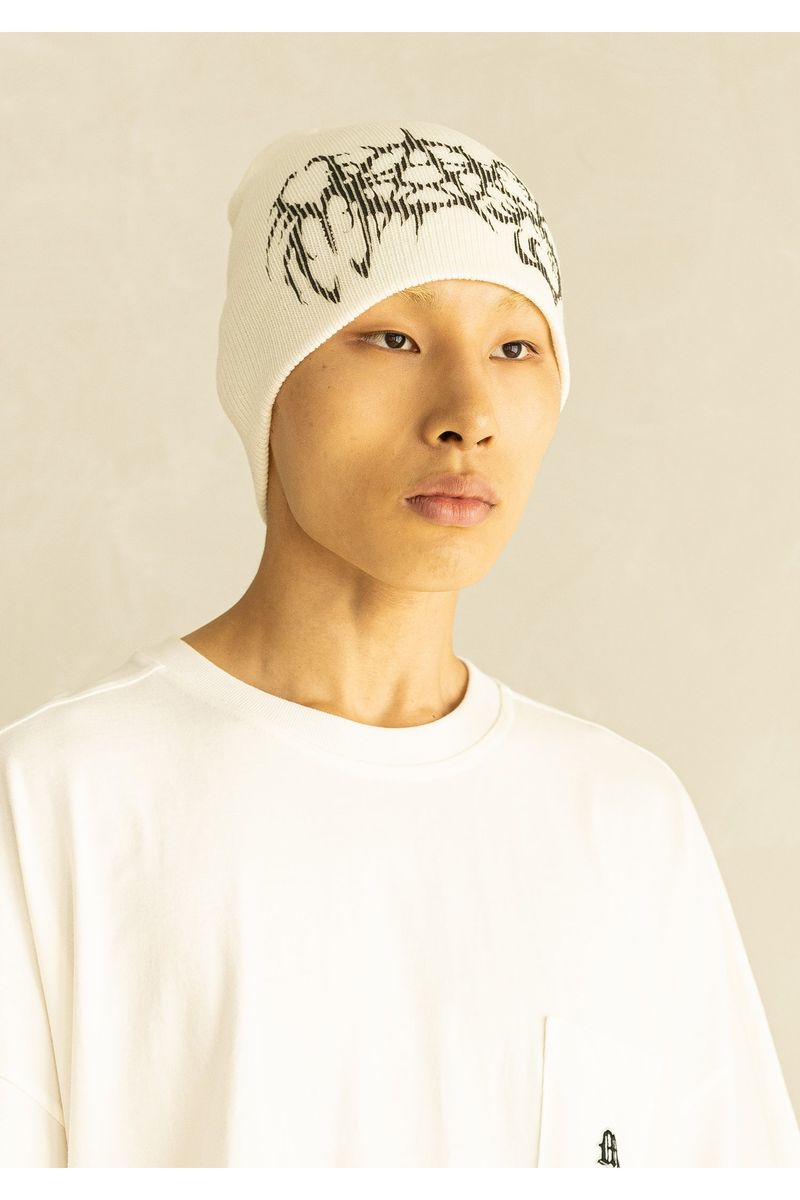 PENTAGRAM SHORT BEANIE MWHAC001-WT