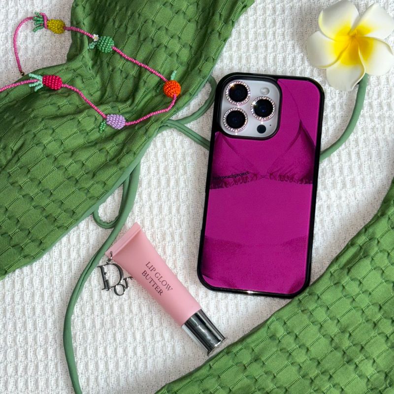holypeachproject（ホリーピーチプロジェクト）の「[MADE] ビキニグラスバンパーアイフォーンケース（スマホグッズ/小物）」