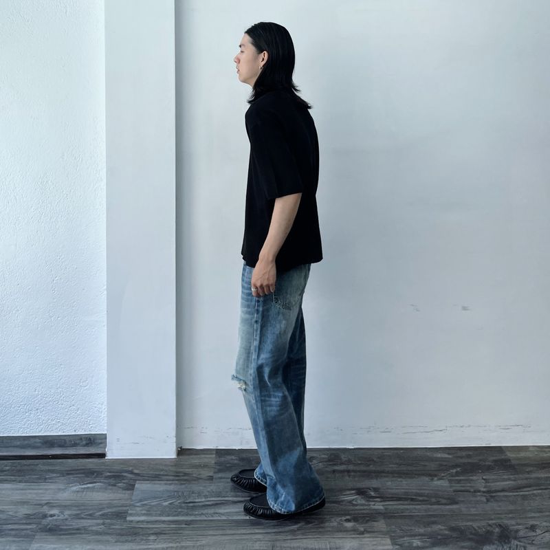 Textured Rib Short Sleeve Tee