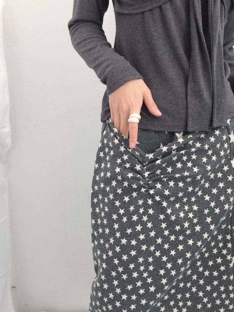 drapeline star skirt