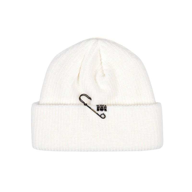 BBD Signature Custom Short Beanie (White)