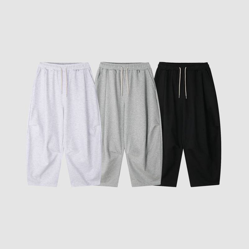 Stretchy Training Curved Pants (3 Colors)