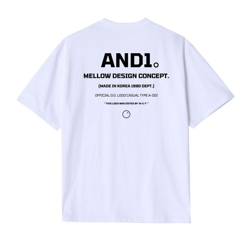 U21 AND1 Logo T-shirts White