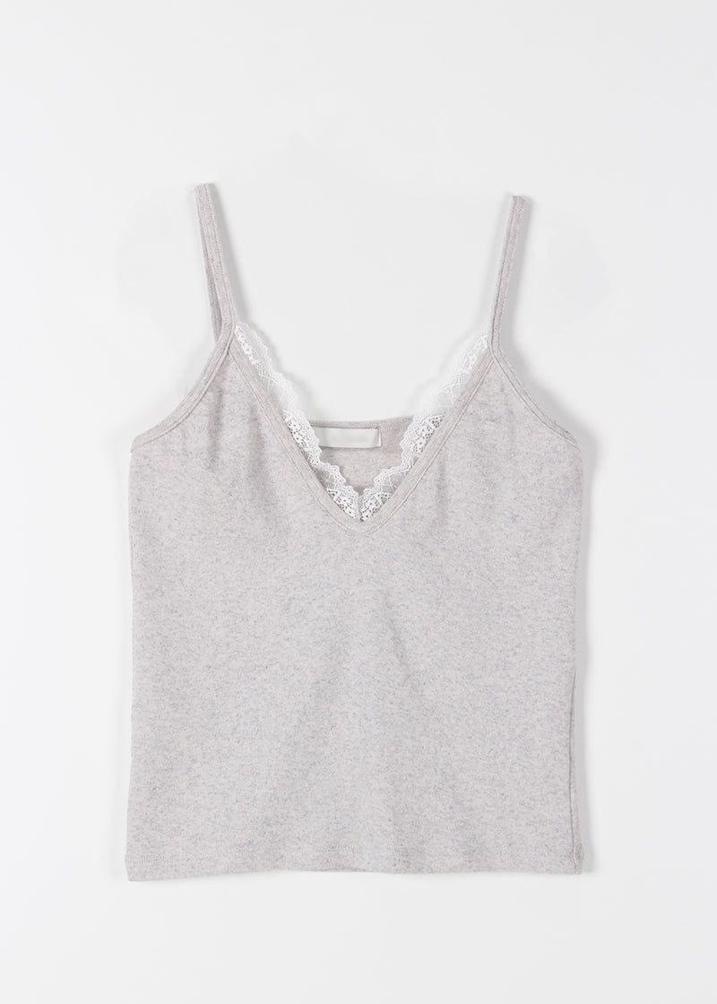 SLIP LACE SLEEVELESS