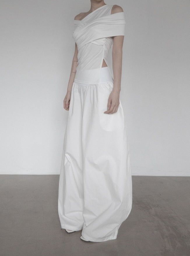 Arco Maxi Curved Pants