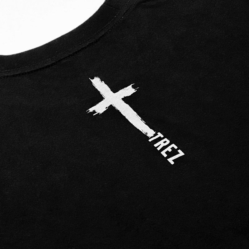 TREZ ANGELO TEE - BLACK