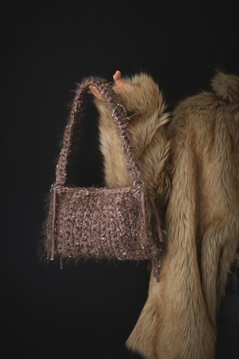 WOOLLY BAG_brown