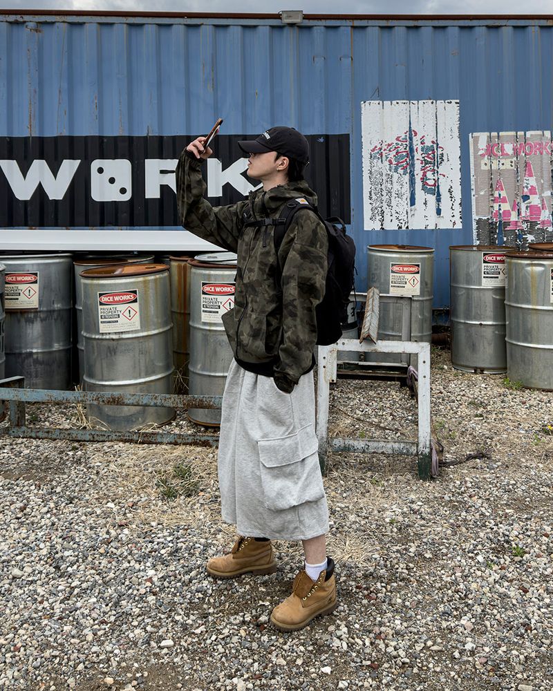 Lunen Big Cargo Bermuda Sweatpants
