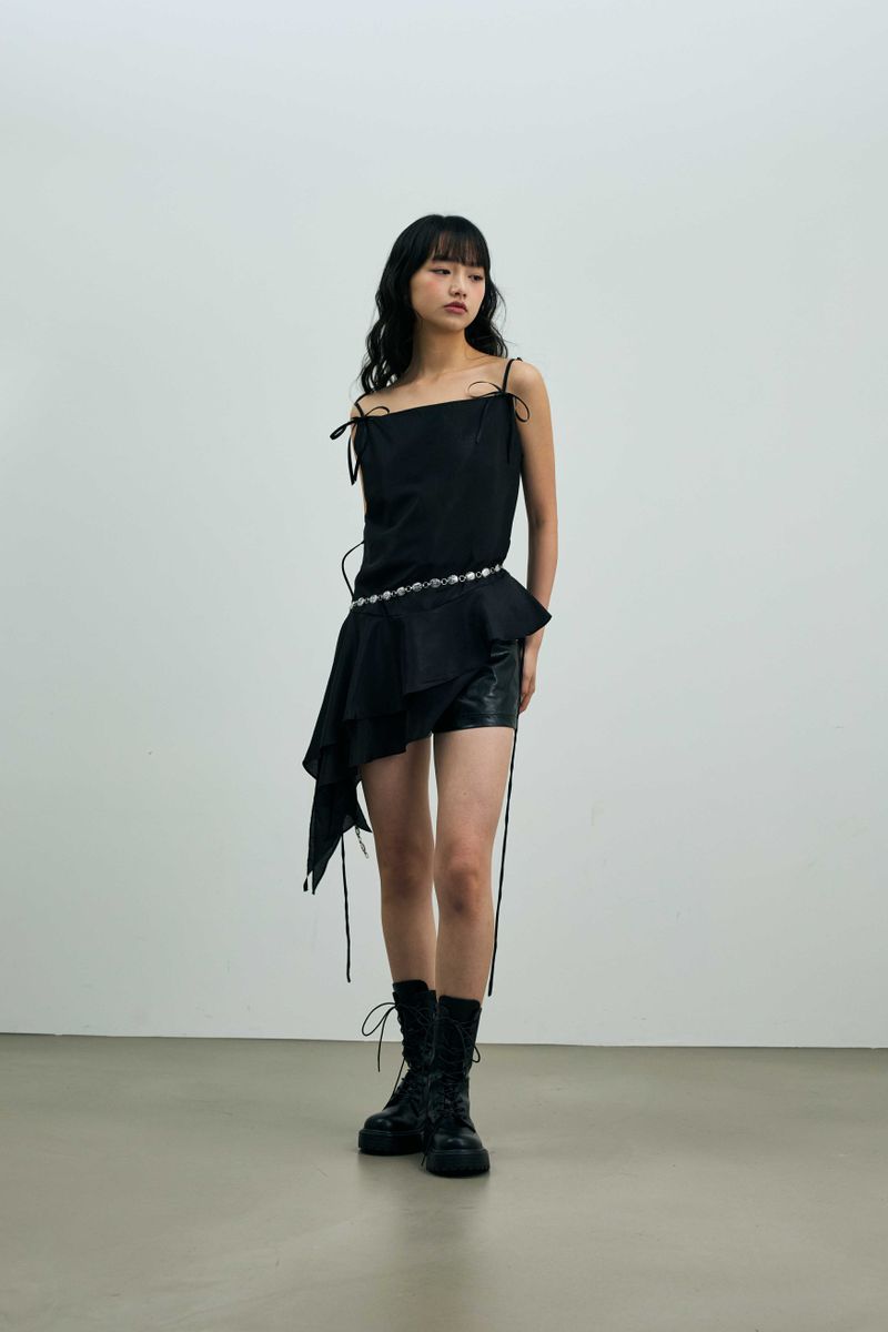 NYX MINI DRESS / BLACK