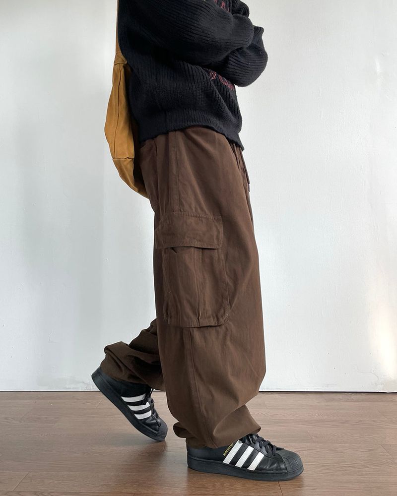 Hype Cargo Cotton Pants 3C