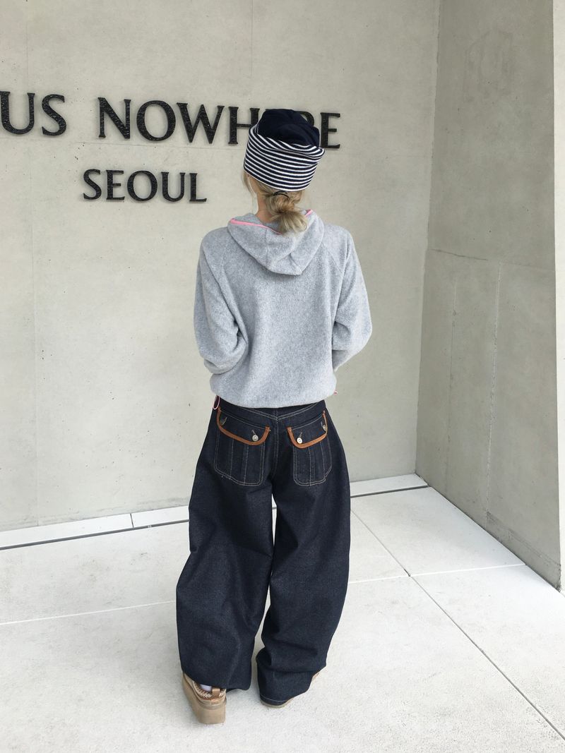 Repocket Non-Fade Balloon Denim (1c)