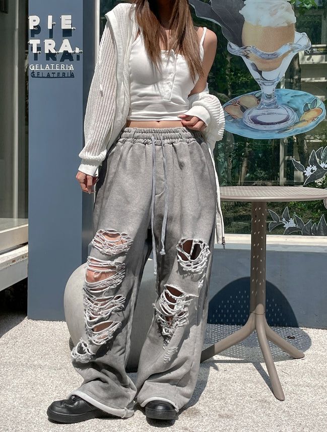 Ruby vintage dirty washing damage pants