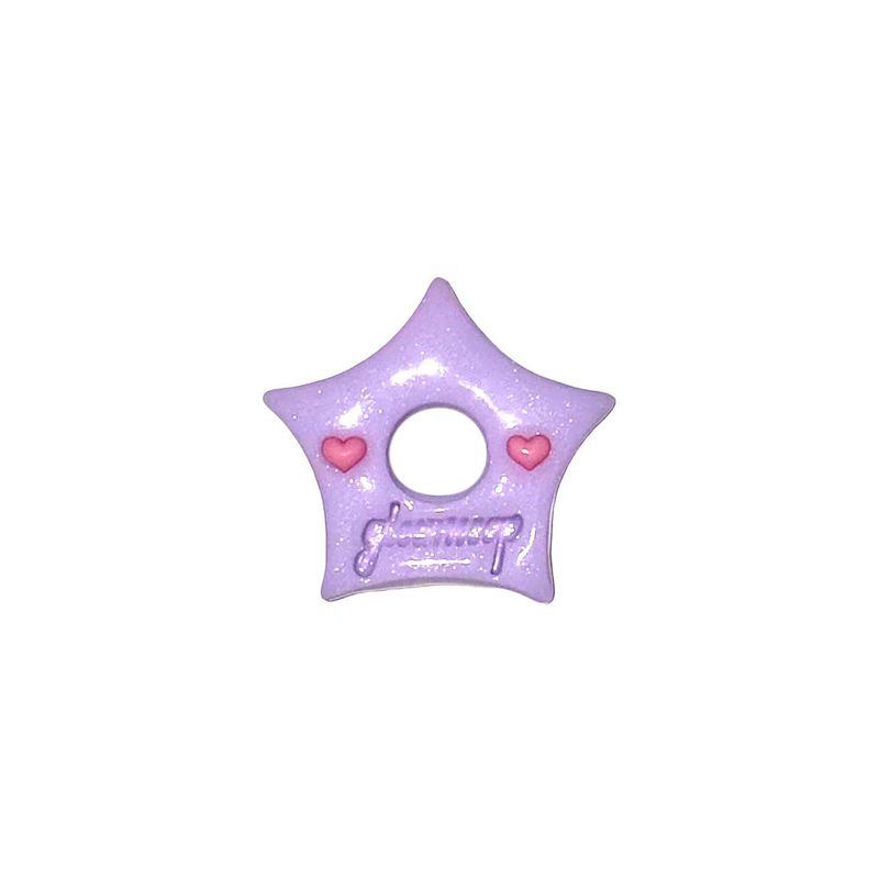 gleameep（グリームイープ）の「gleaming スターチェックペンダント [ライトパープル]（アクセサリー）」