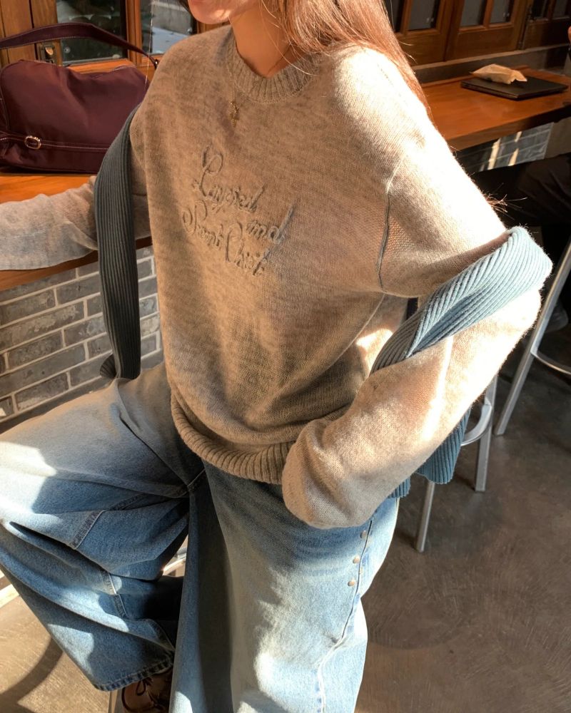 [ORIGINAL] Sofer Airy Round-Neck Knit