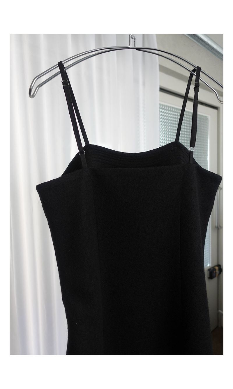 Solitude wool bustier (2C)