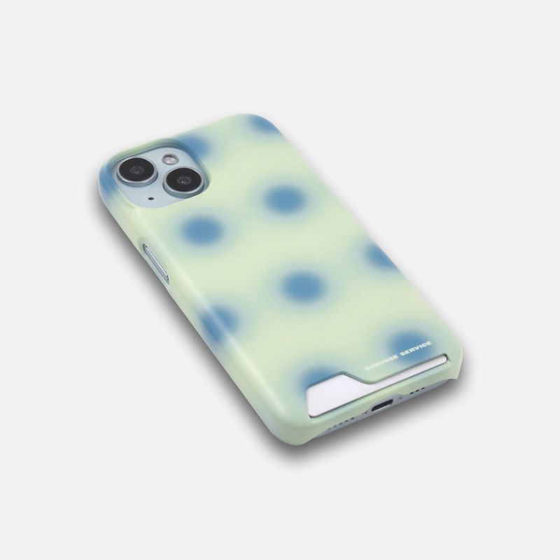 SUN DOT CASE_LIME (matte card hard)