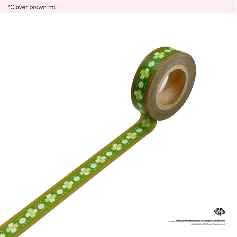 Clover brown masking tape