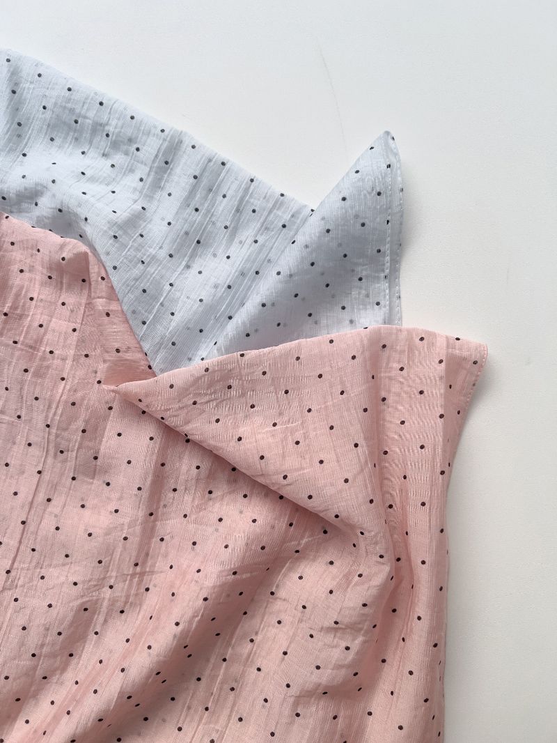 Dot Tencel Long Scarf