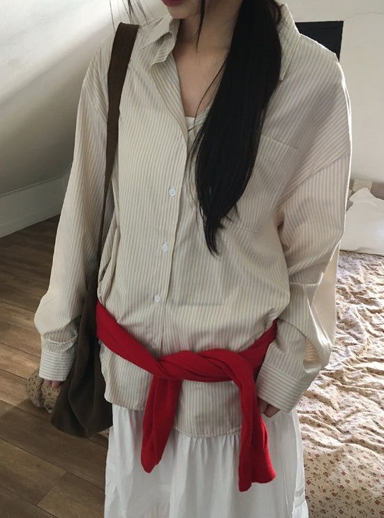 Rico Frill V-Neck Knit Cardigan