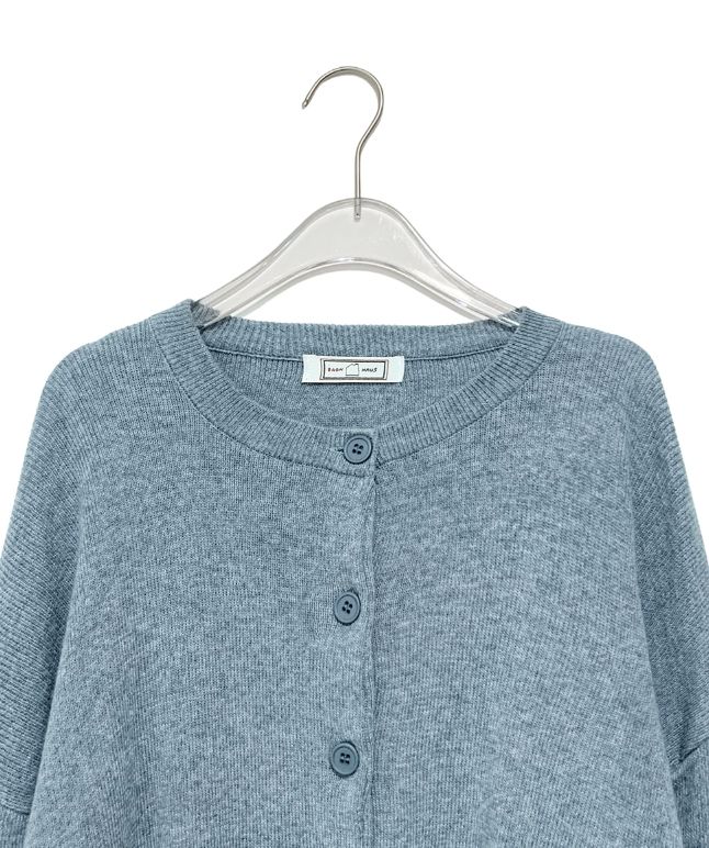 26FW★ [BAONHAUS] デール ボカシ ラウンド カーディガン