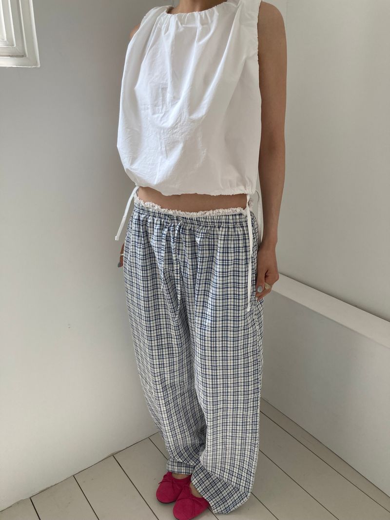 MINGLOW（ミグロー）の「マーゴ チェック パンツ（パンツ）」